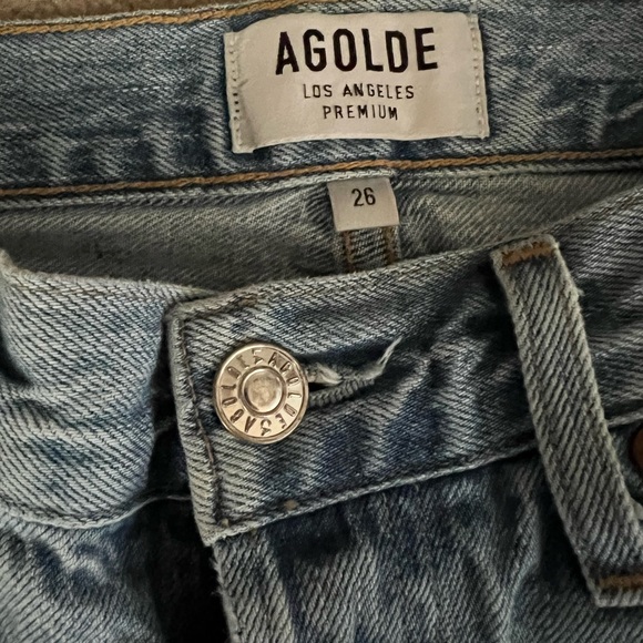 AGOLDE Riley Distressed Crop - Picture 4 of 4